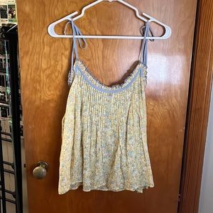 american eagle flowy tank top